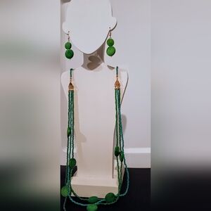 Multistrand Beaded Necklace Set